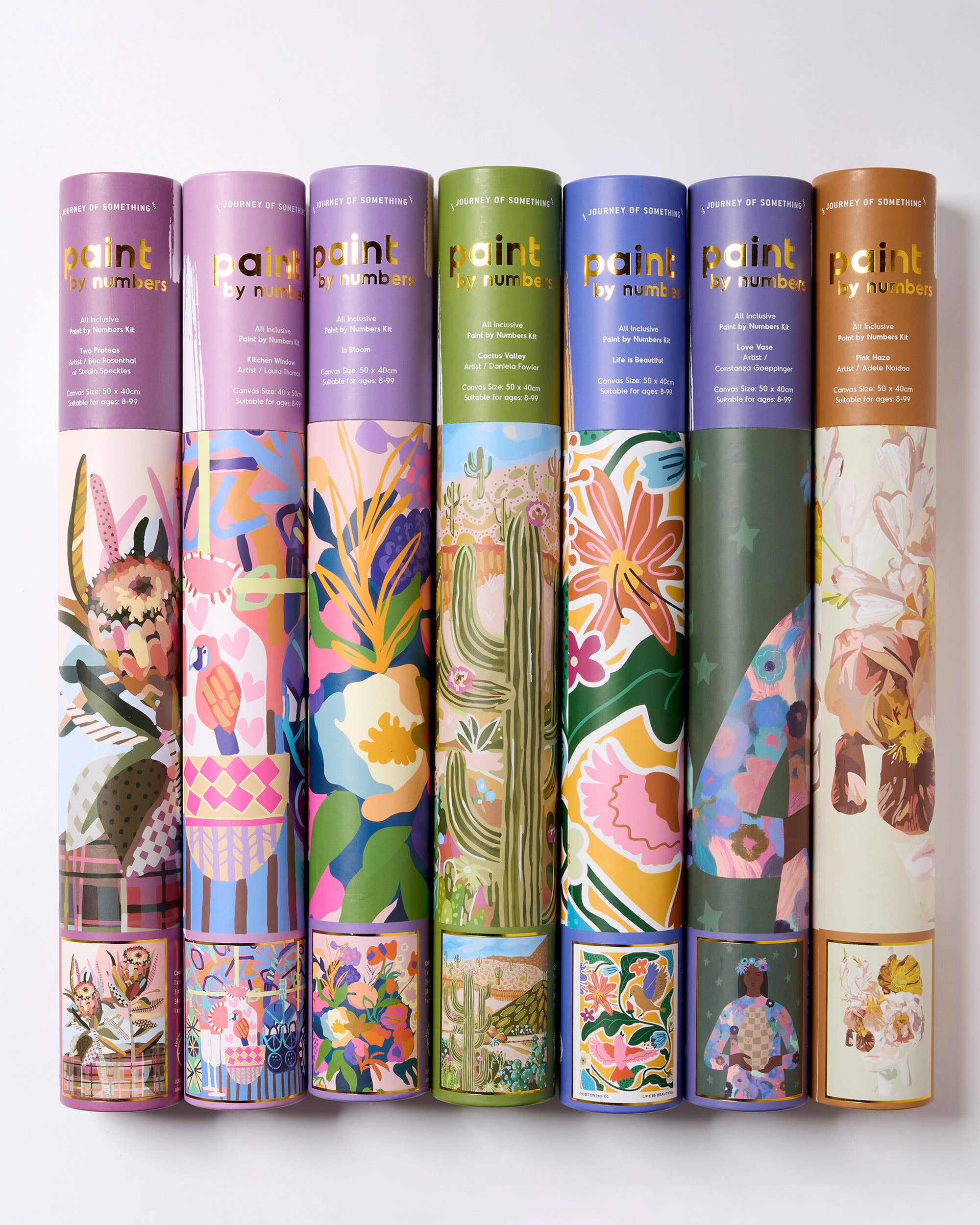 Paint by Numbers Kit & Canvas - In Bloom