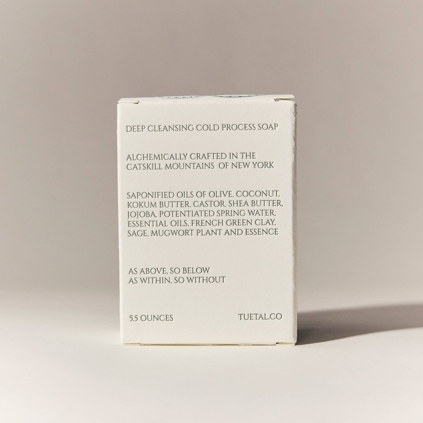 Artemisia Deep Cleansing Cold Process Bar Soap
