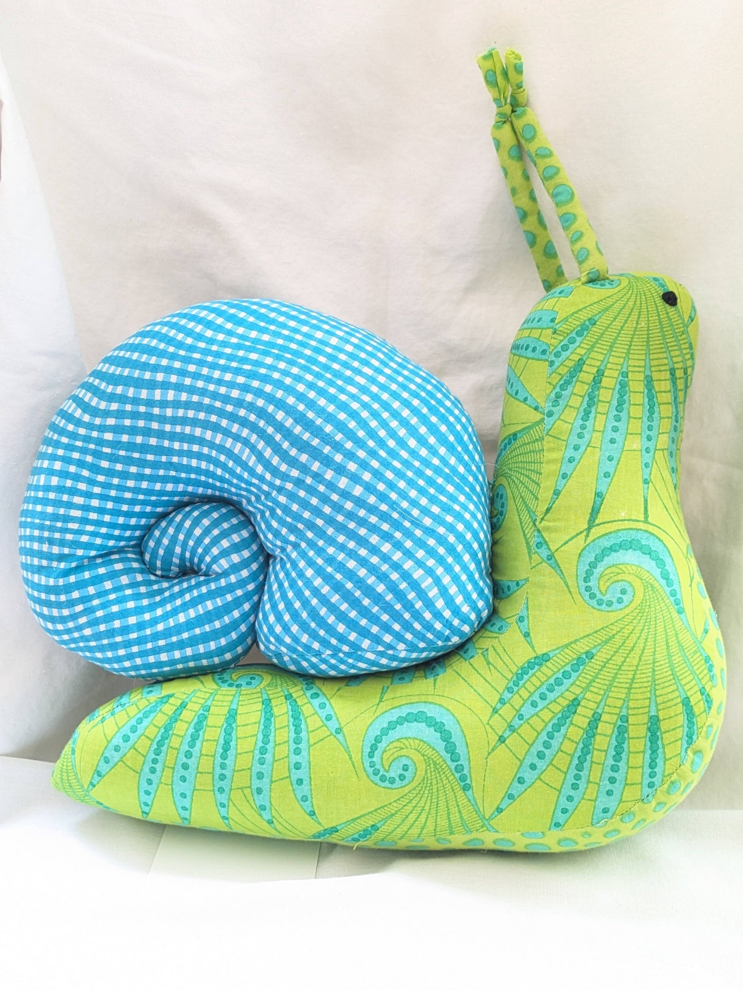 Sloan the Snail π Stuffed Toy: Red