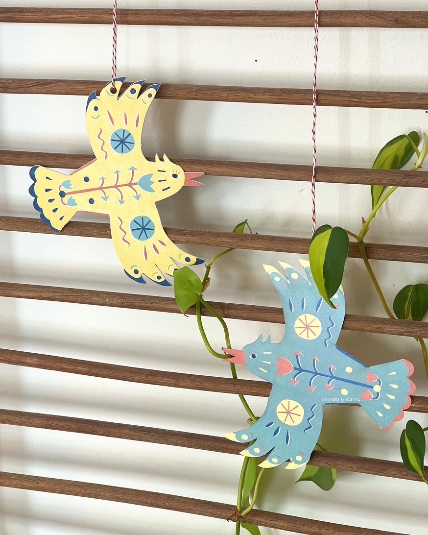 Flock of Birds - Paper Ornaments
