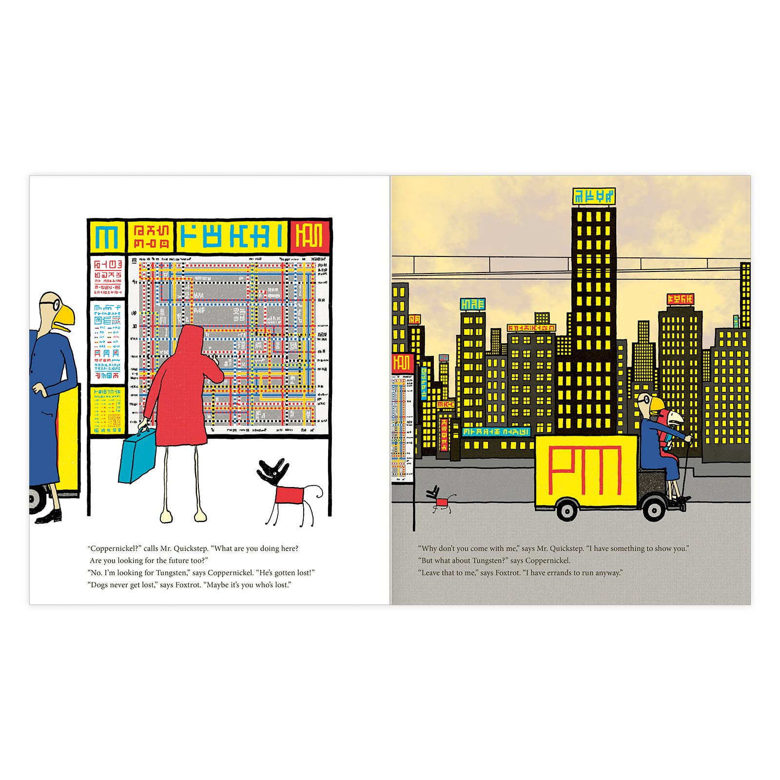 Coppernickel Goes Mondrian