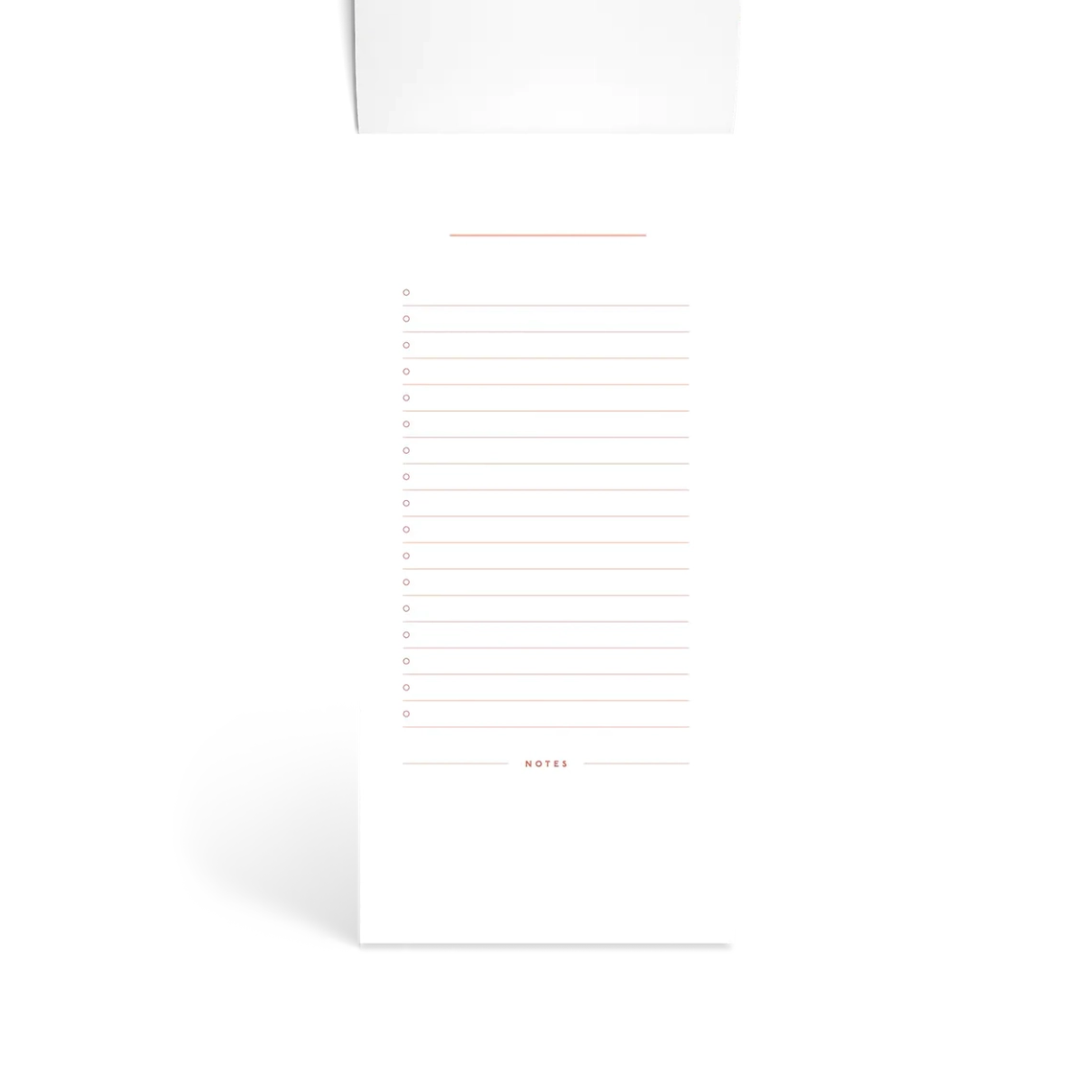 Peeking Petals - Set of 3 List Notepads