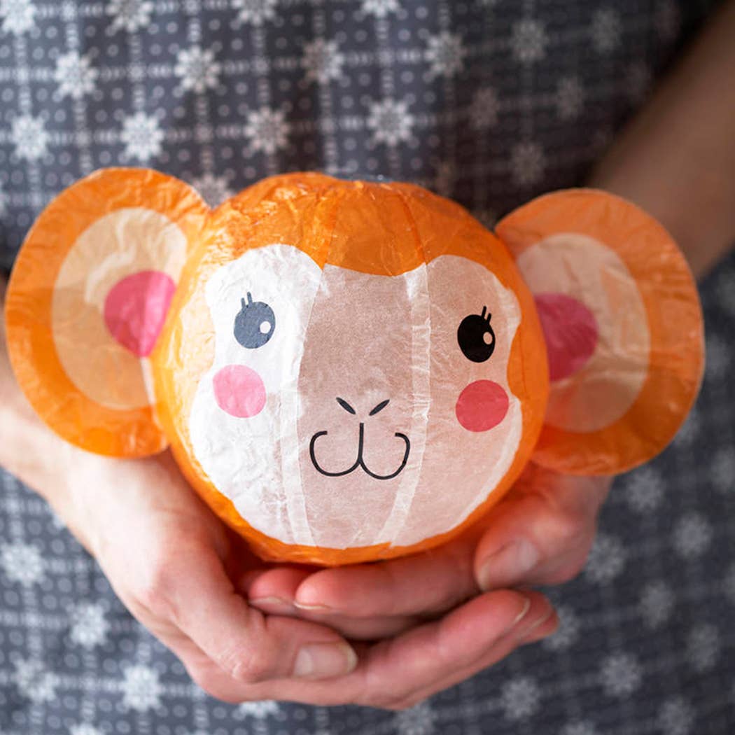 Japanese Paper Balloon - Black Whale