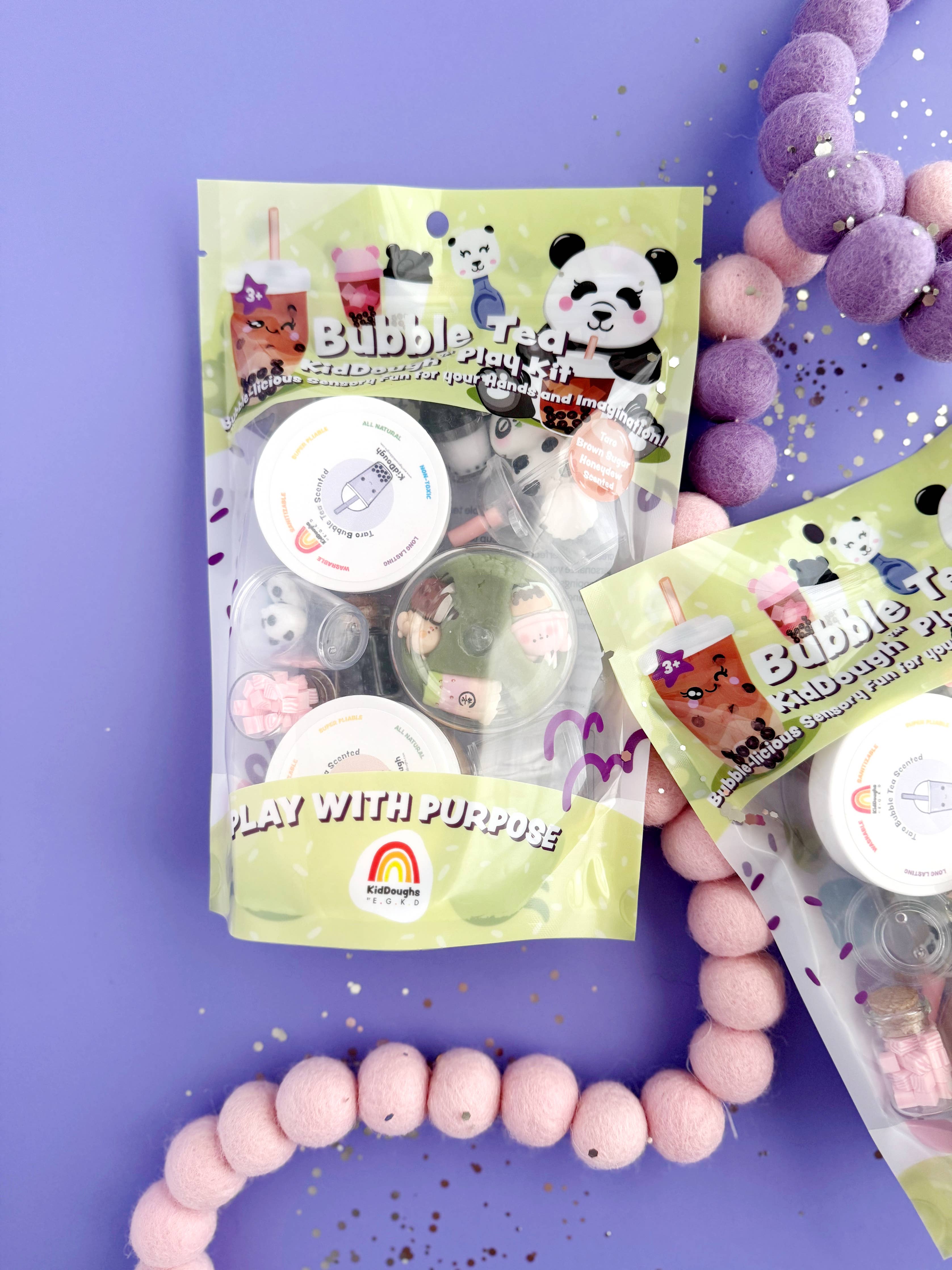 Bubble Tea KidDough Play Kit