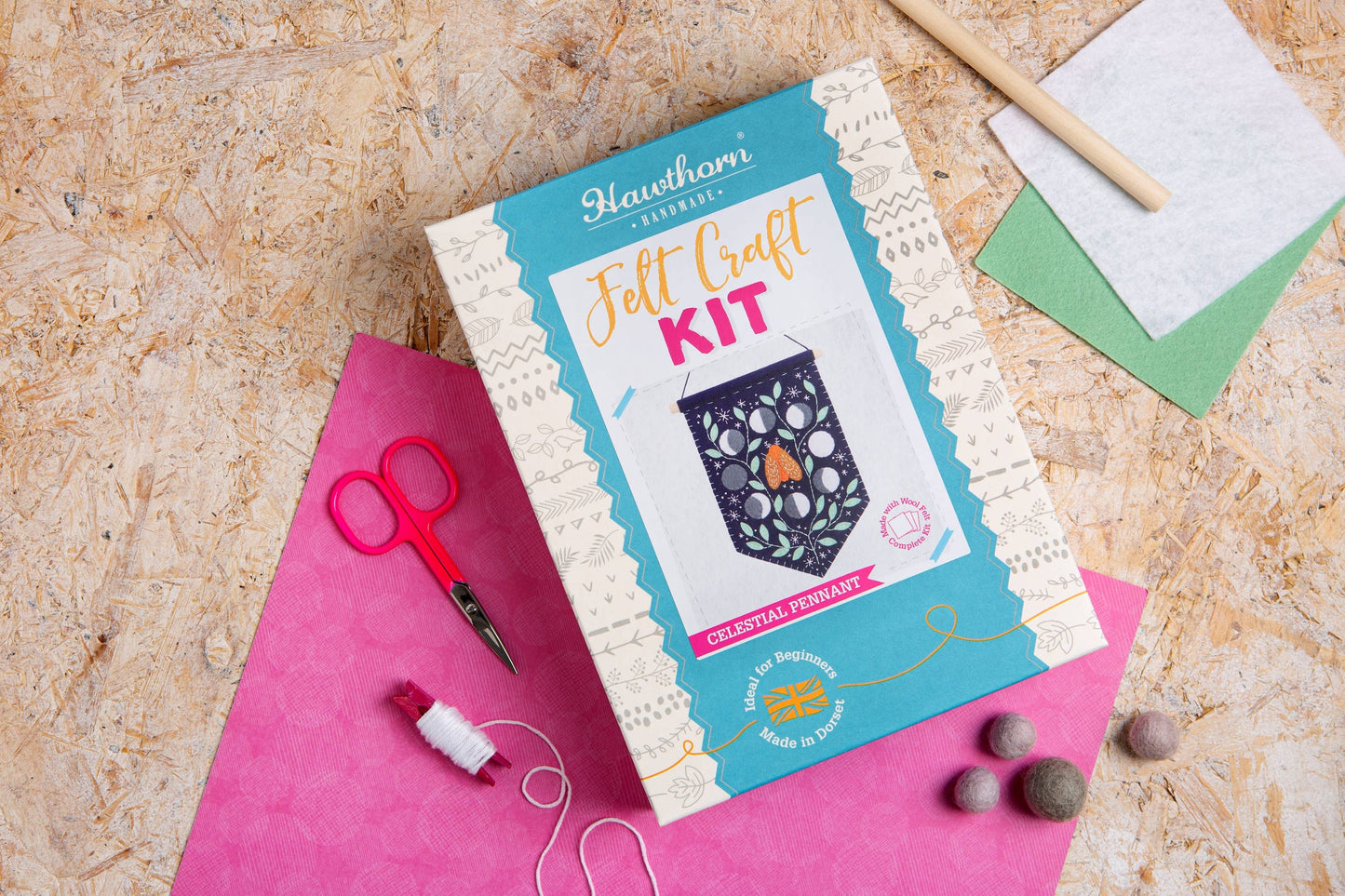 Celestial Pennant Felt Craft Kit | Complete Craft Kit