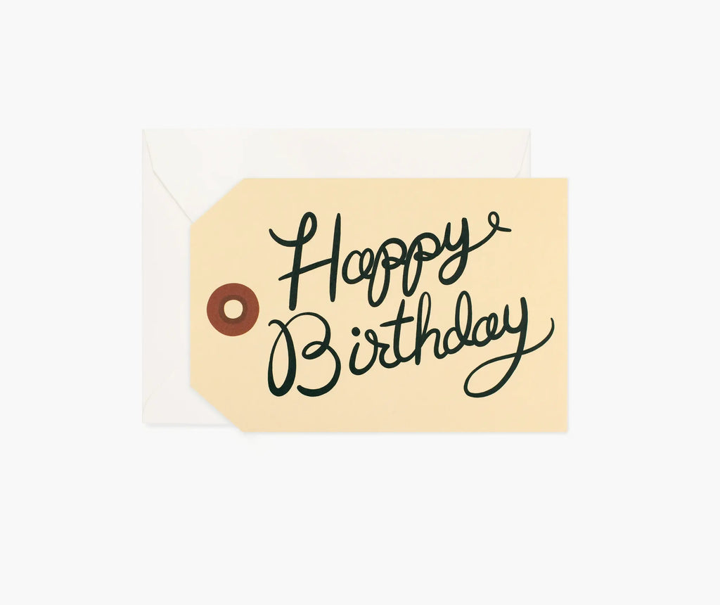 Birthday Tag: Single Card