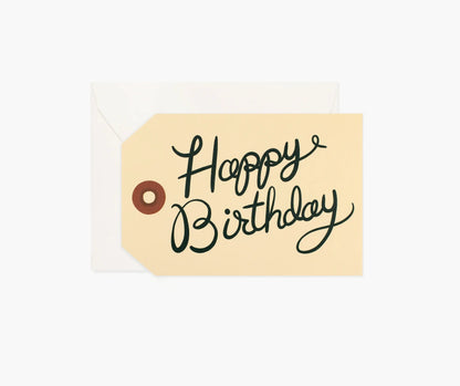 Birthday Tag: Single Card