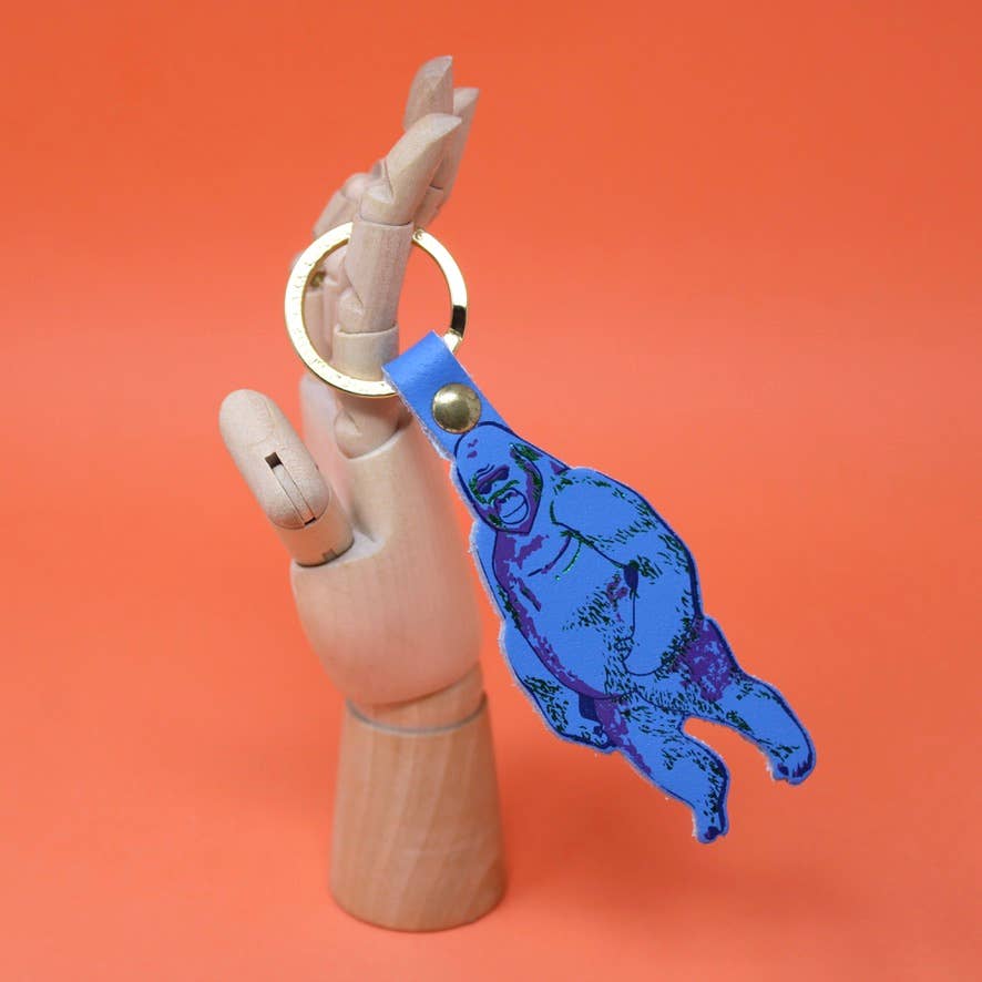 Gorilla Key Fob: Yellow