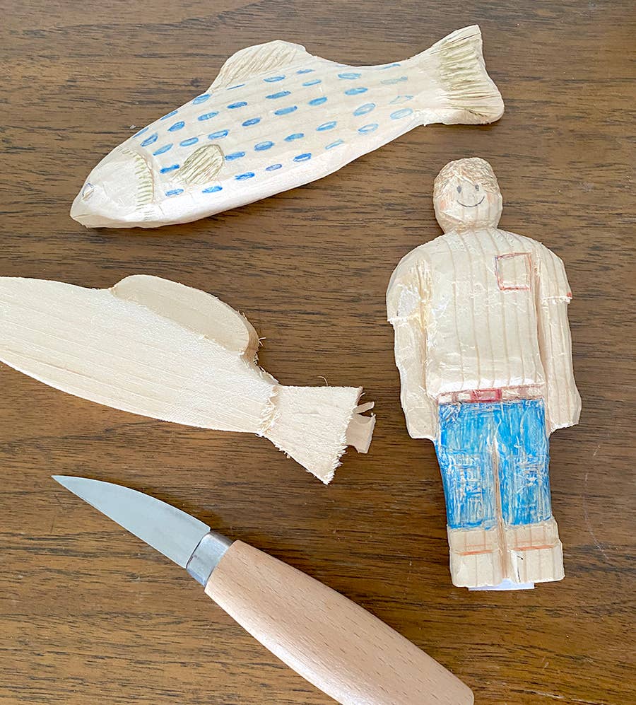 Whittling Blank Set
