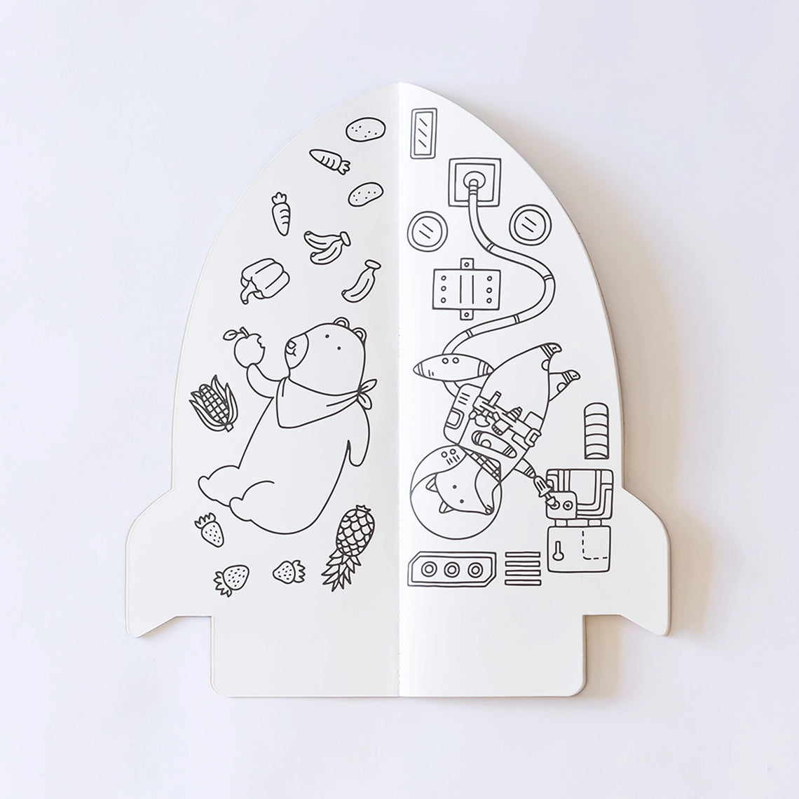 Jumbo Paper Coloring Book - To The Stars