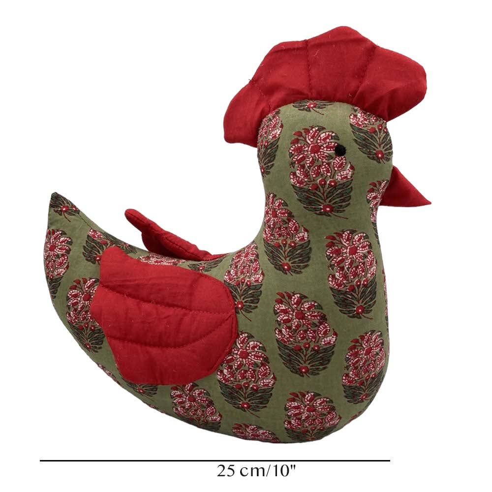 Sitting Hen Chicken Stuffed Toy
