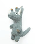 Triceratops Finger Puppet