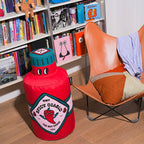 Decorative Air Pillow - Giant Tomatoe Sauce (in fabric)!