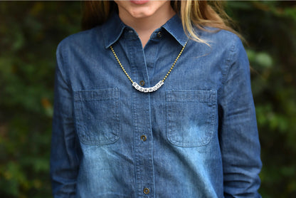 Bookworm Necklace