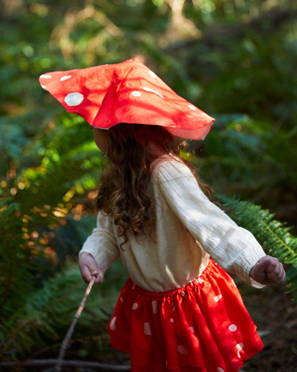100% Mulberry Silk Kids Mushroom Hat