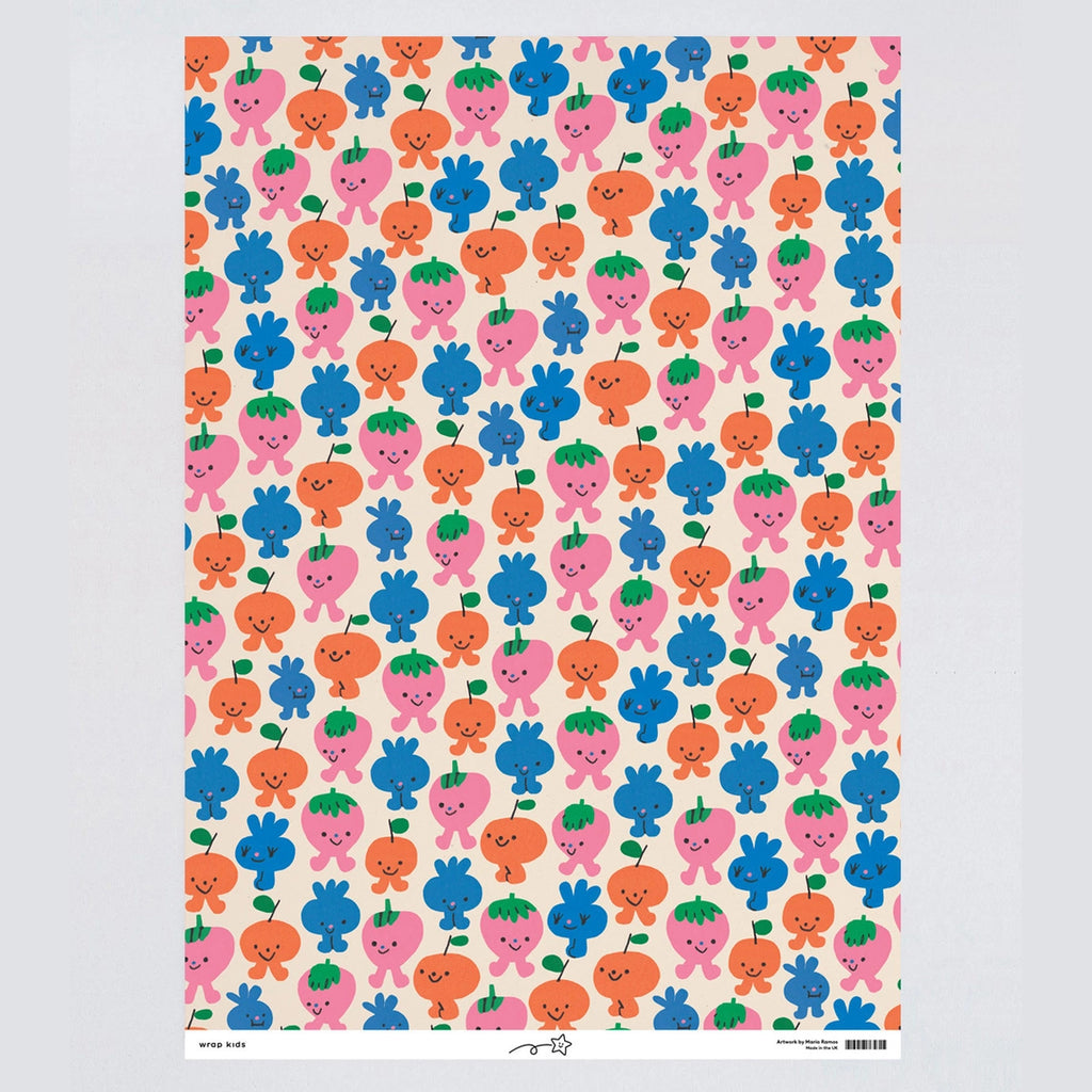 Birthday Fruits Gift Wrap