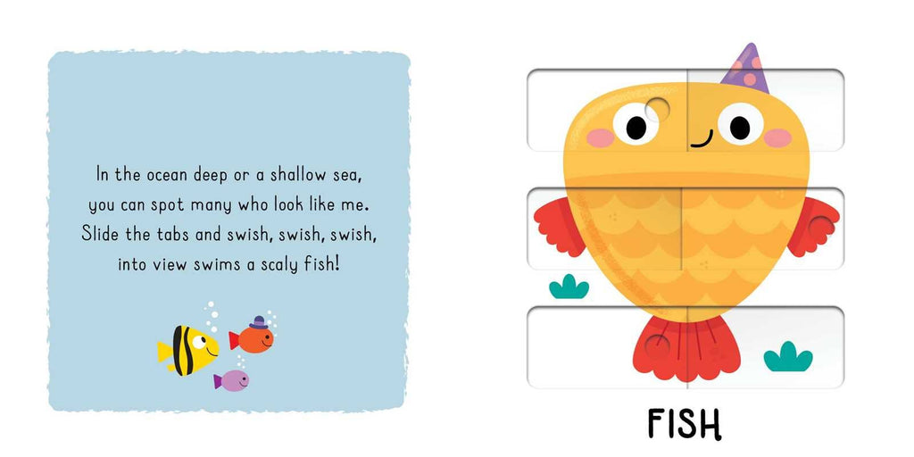 My First Sliding Puzzles - Ocean Animals by Little Genius Books