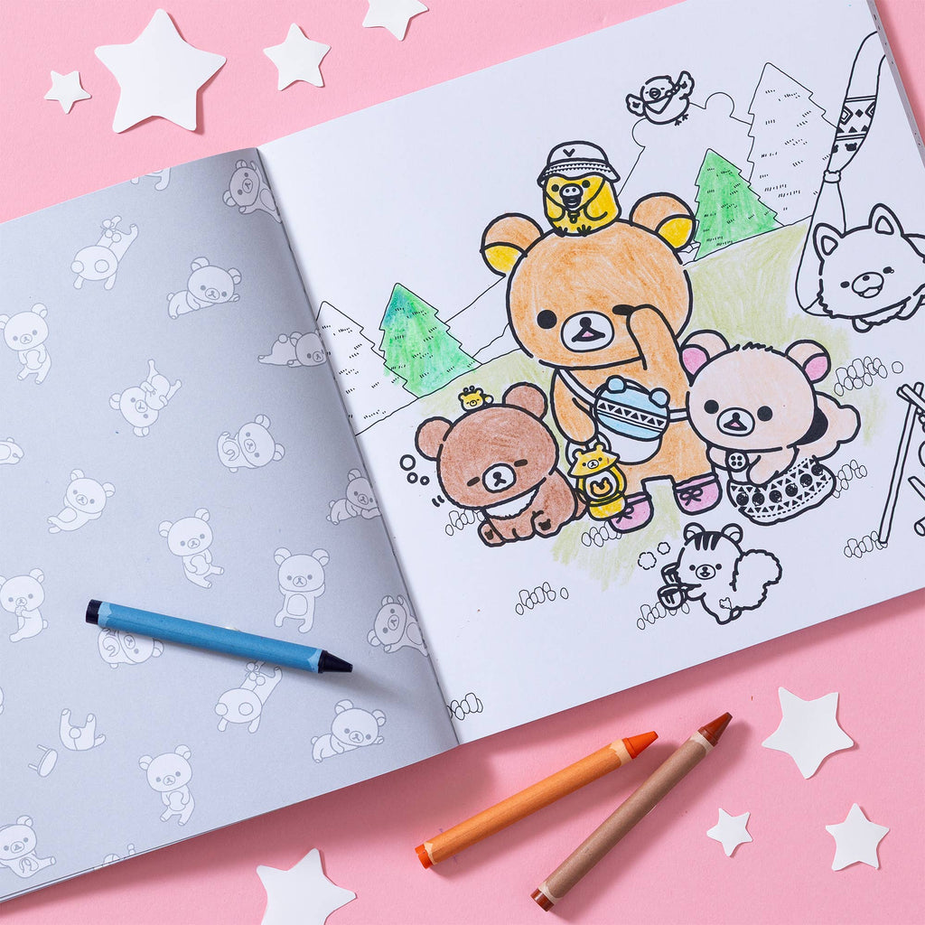 Rilakkuma Coloring Book: Cute & Cozy Classics