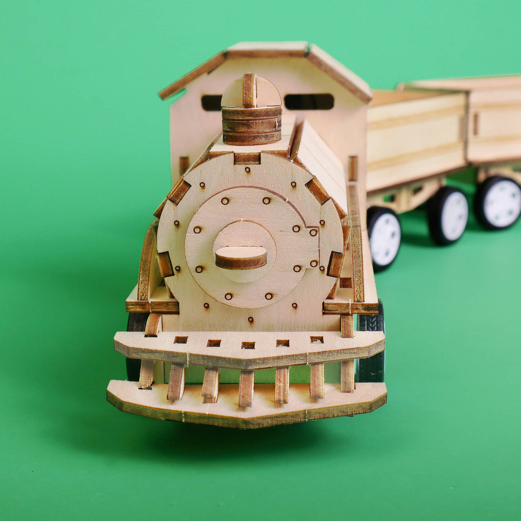Train DIY Kit, Educational STEM Toy for Kids, Craft Kit