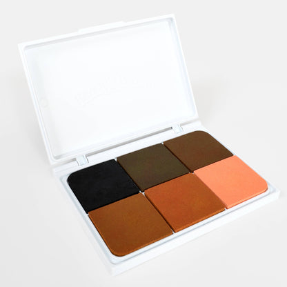 Jumbo Washable Stamp Pad - 6-in-1 - Skin Tones