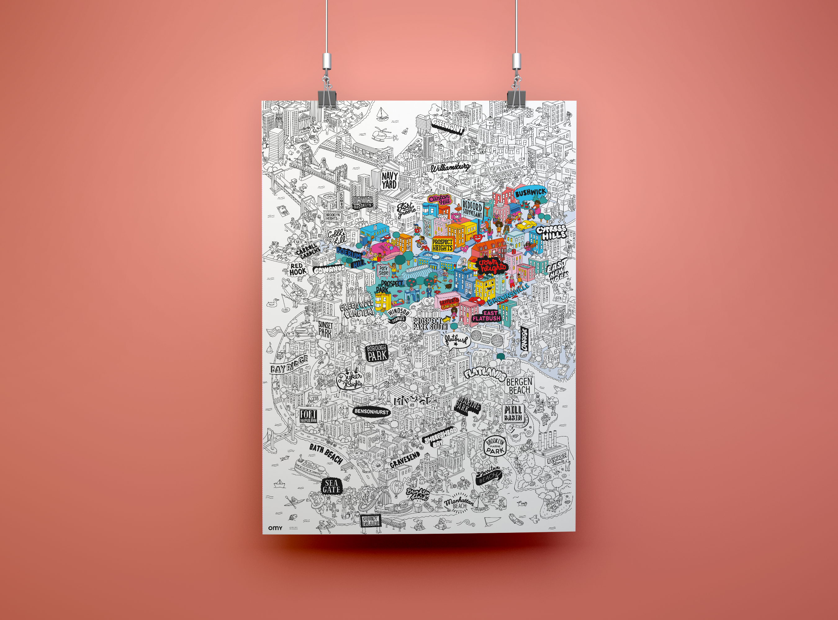 Brooklyn Giant Poster