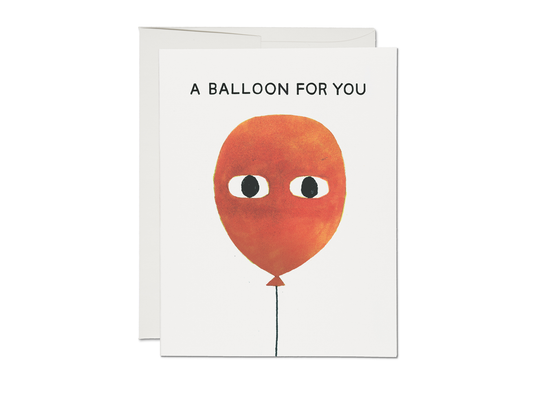 A Balloon friendship greeting card