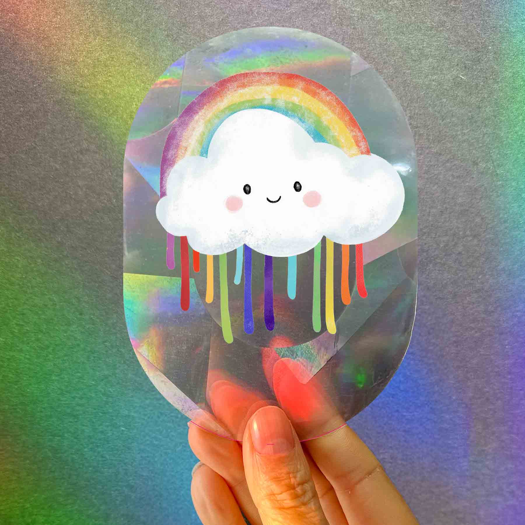 Rainbow maker sticker - Rainbow Drizzle