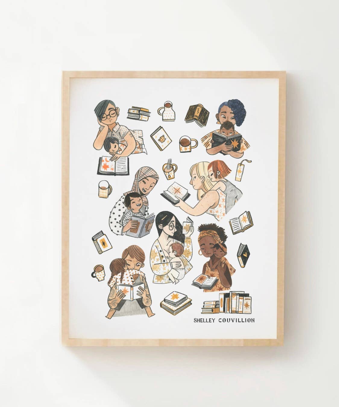 Reading Momma Print