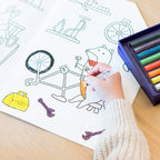 Jumbo Paper Coloring Book - Play House