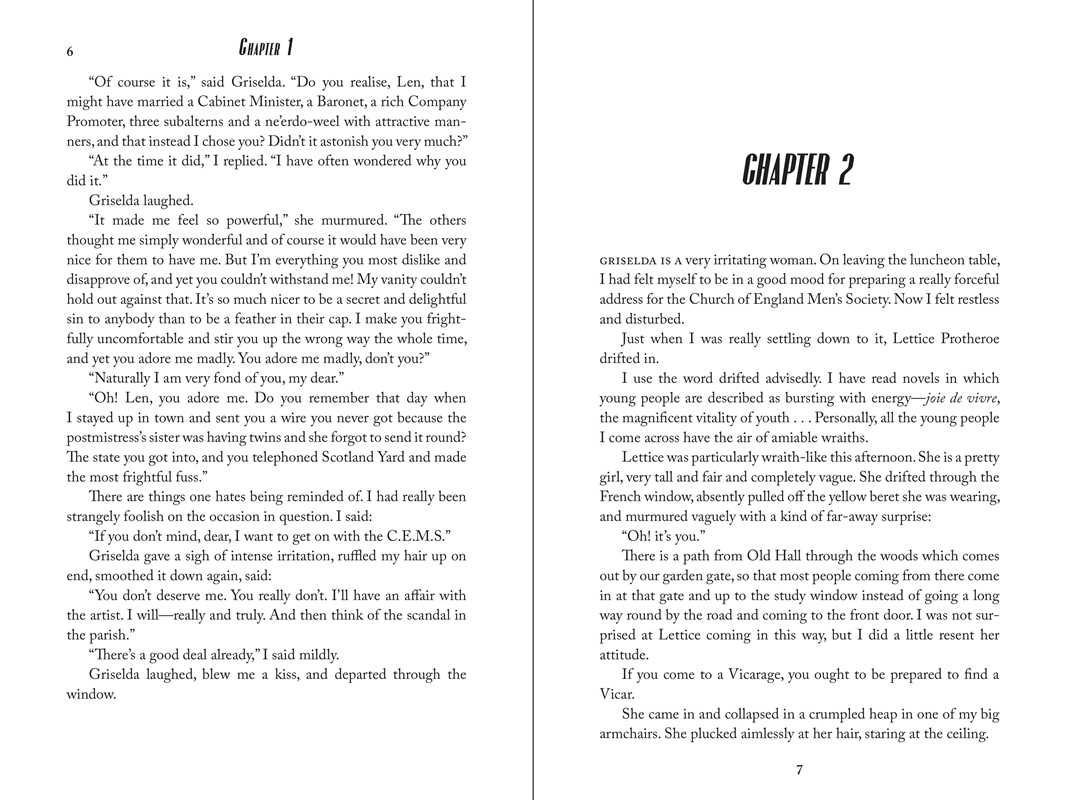 Murder at the Vicarage by Agatha Christie