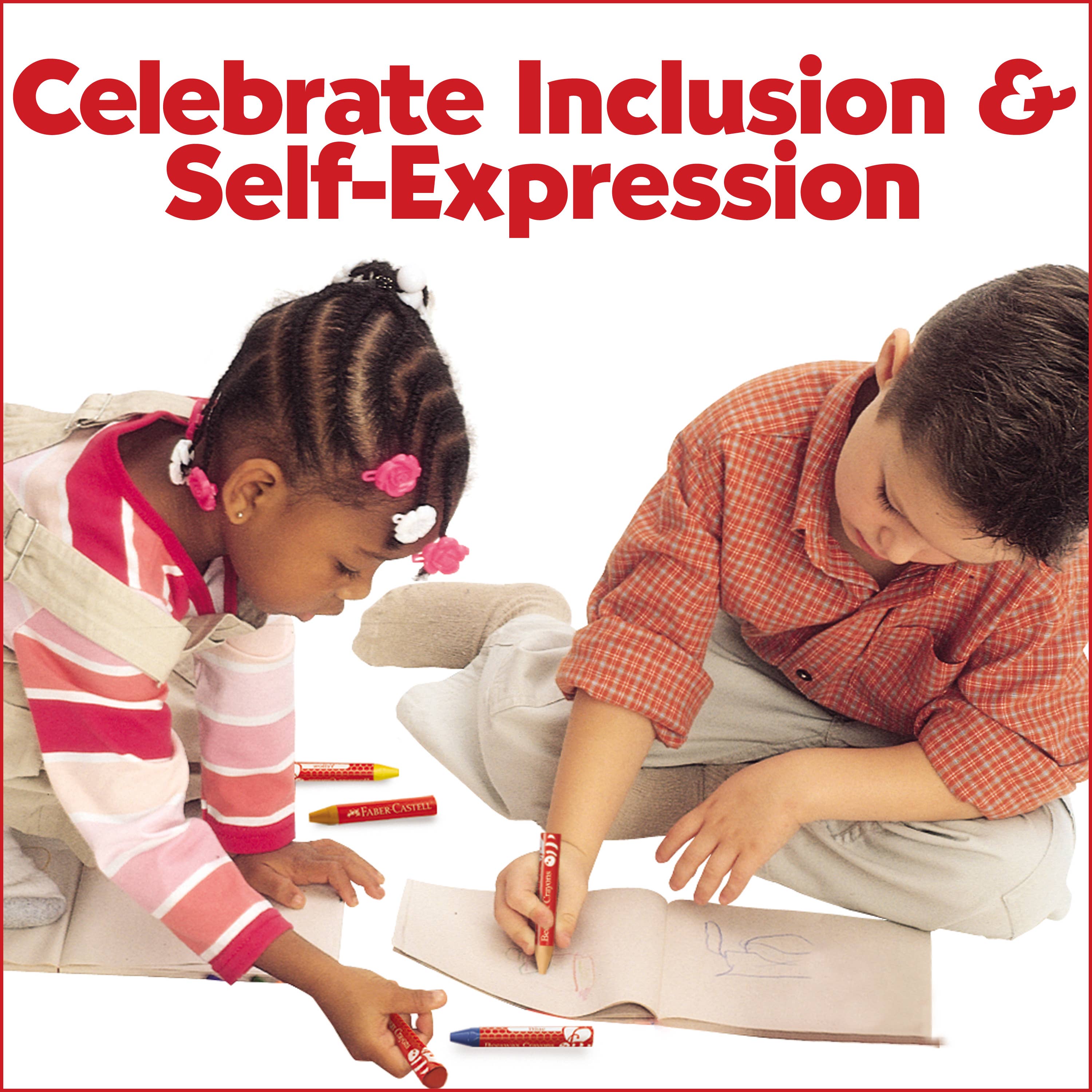 World Colors - 15 Beeswax Crayons with Skin Tones