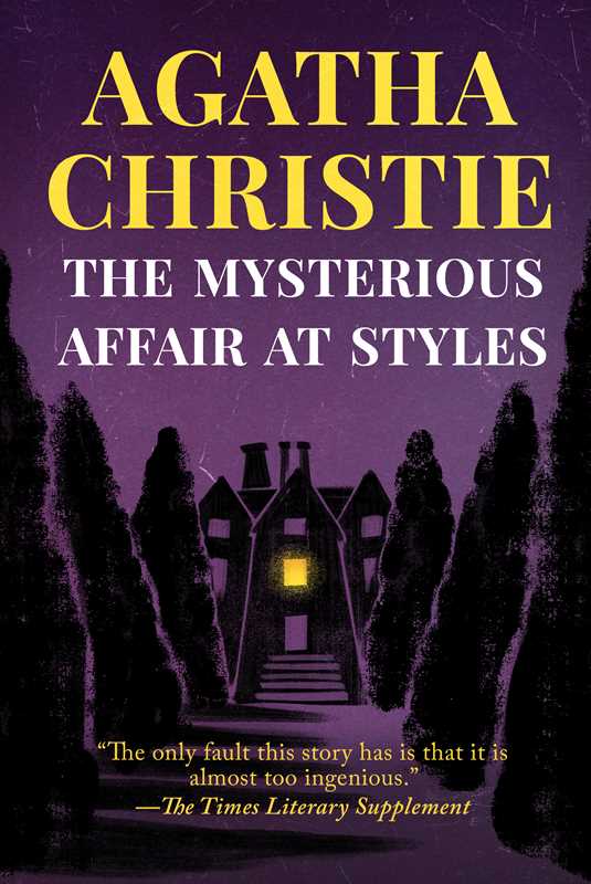 Mysterious Affair at Styles by Agatha Christie