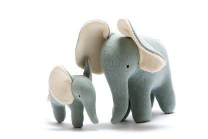 Large Organic Cotton Elephant Plush Toy