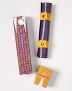 Portable Backgammon Set with Roll-Up Board
