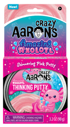 Amazing Axolotl - Full Size 4" Thinking Putty Tin