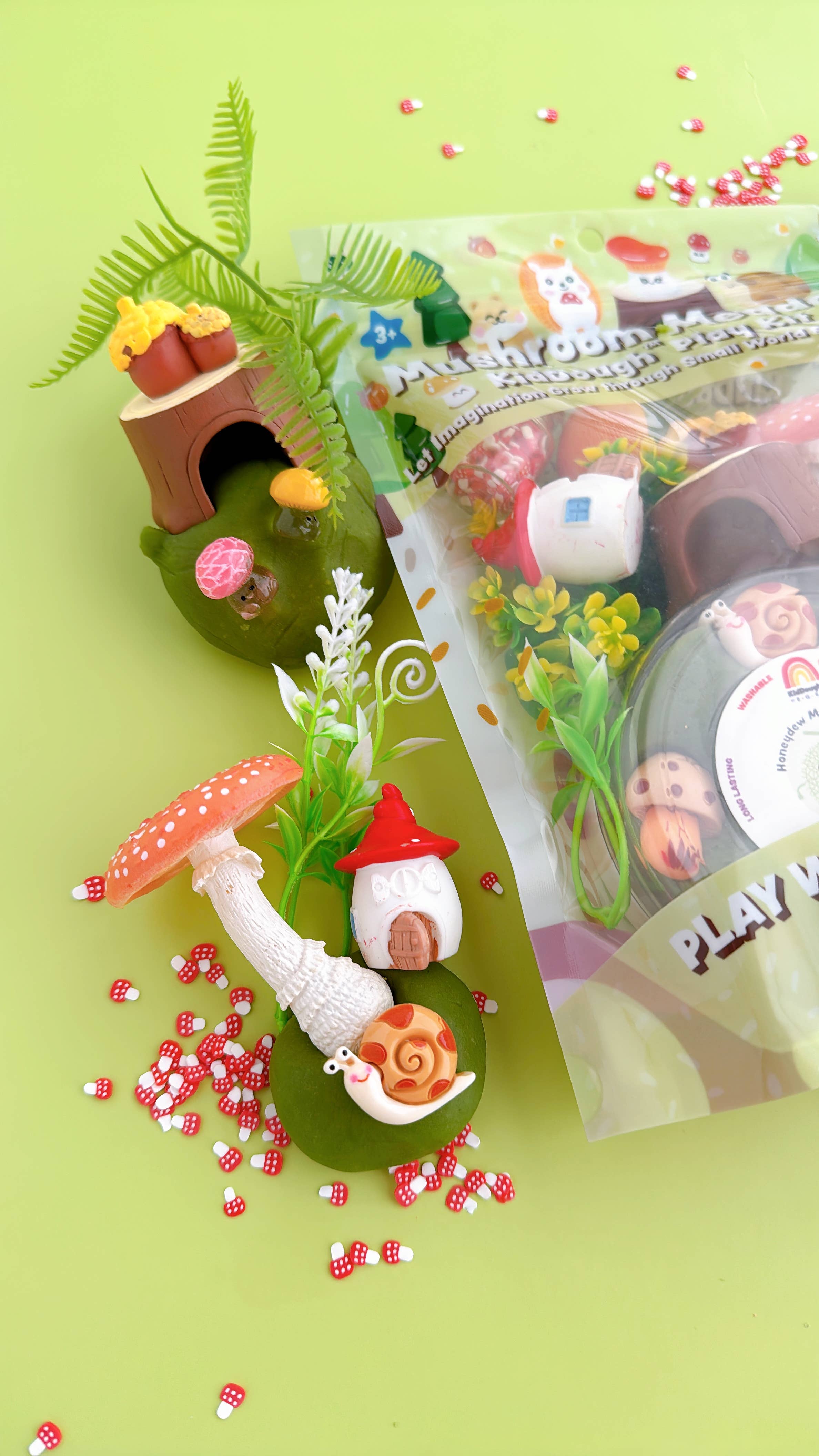 Mushroom Meadow KidDough Play Kit