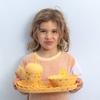 Suns Orange Mini Smoothie Cup & Straw 200ml