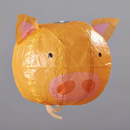 Japanese Paper Balloon Cards - Pig