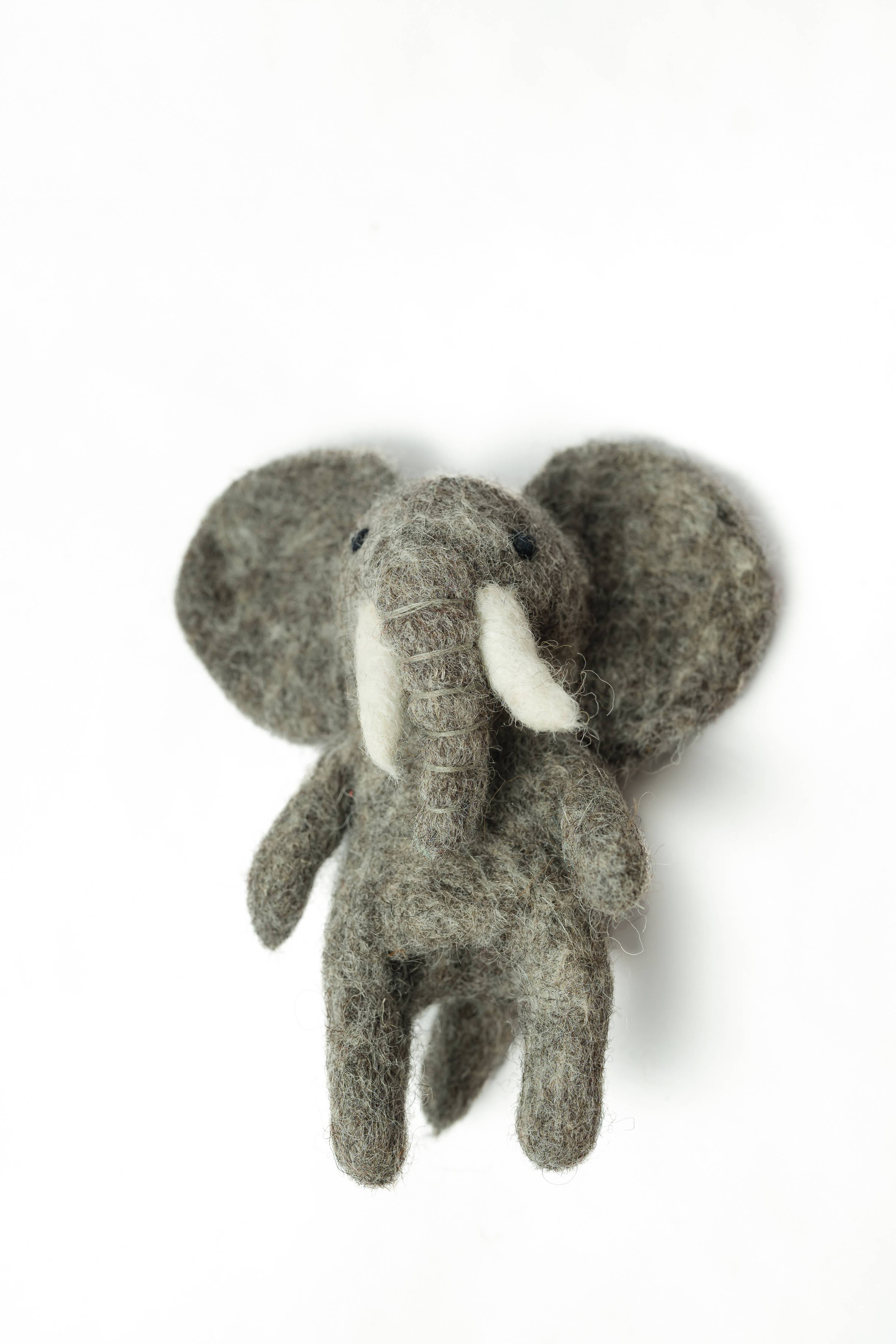 Elephant Finger Puppet