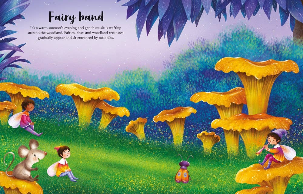 Fairies, Pixies and Elves Sticker Book : Usborne