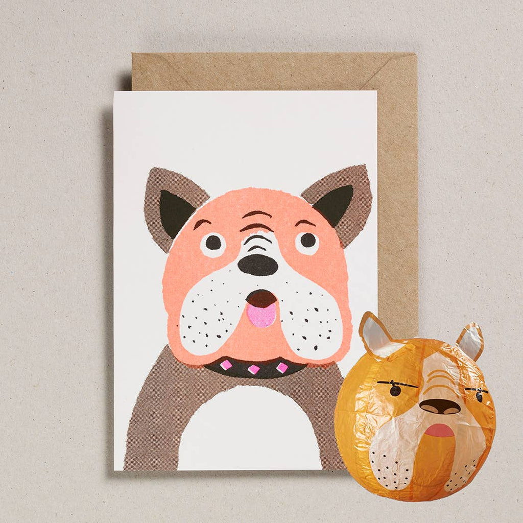 Japanese Paper Balloon Cards - Dog