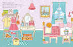 First Sticker Book Dollhouse : Usborne