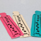 Book-Keeper Leather Bookmark