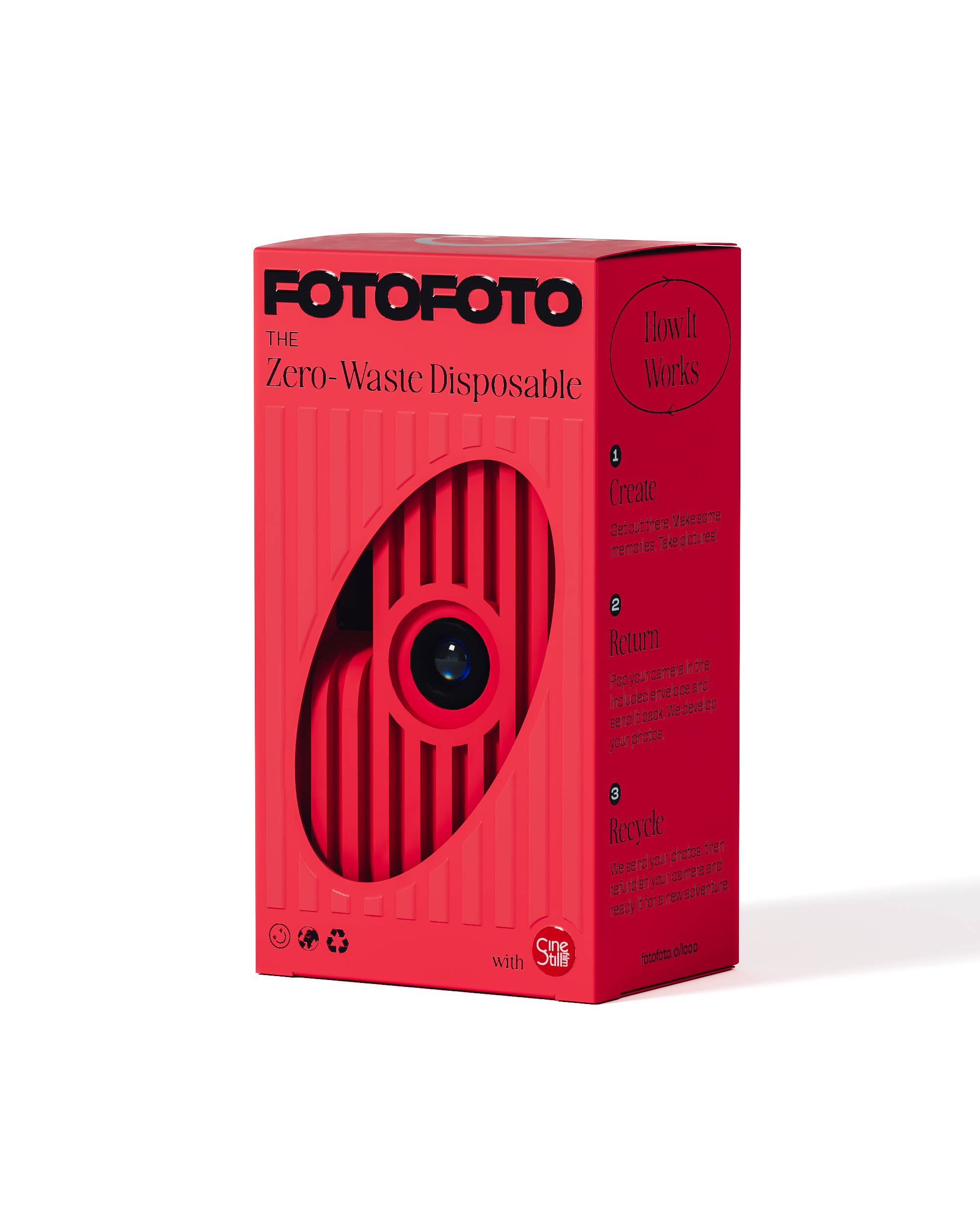 Fotofoto "Poppy" | Sustainable Disposable Camera