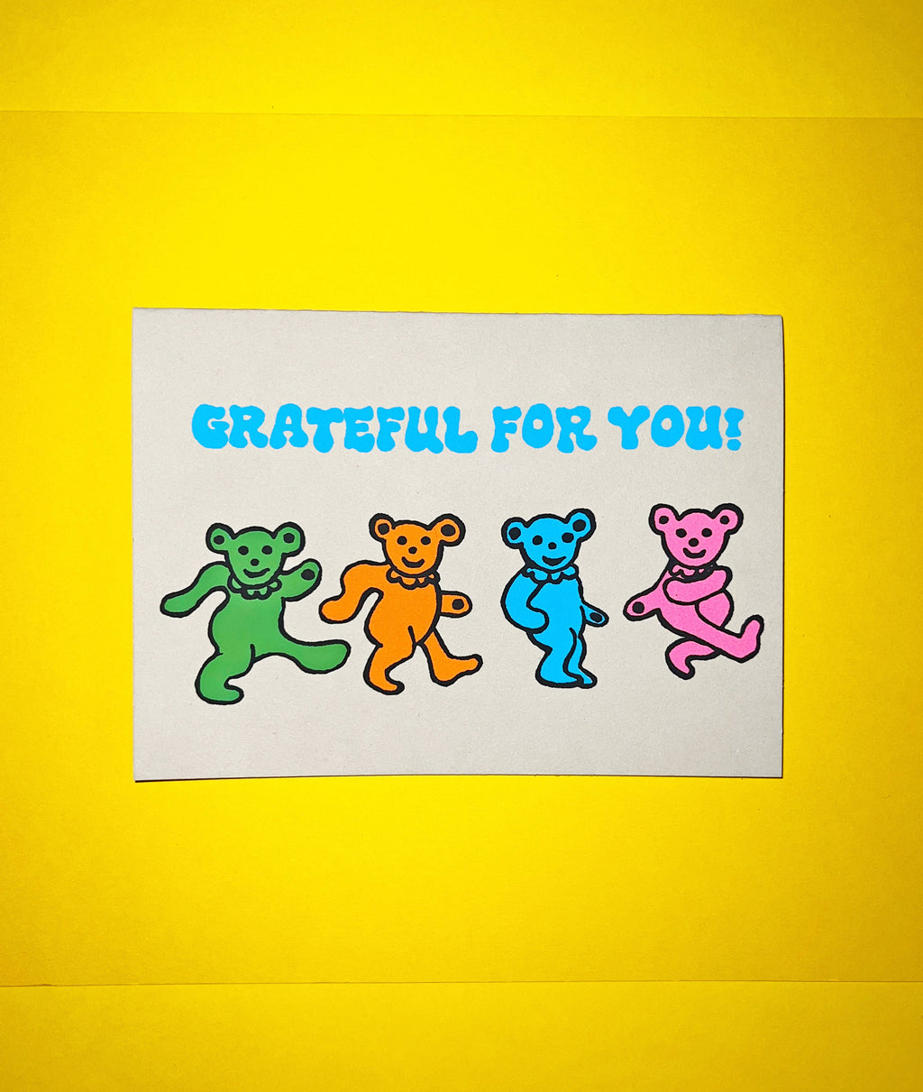 GRATEFUL FOR YOU GREETING CARD