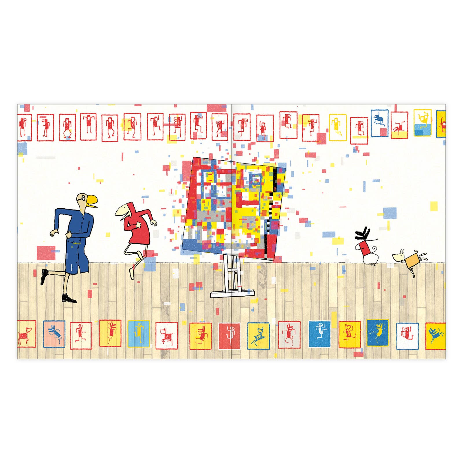 Coppernickel Goes Mondrian