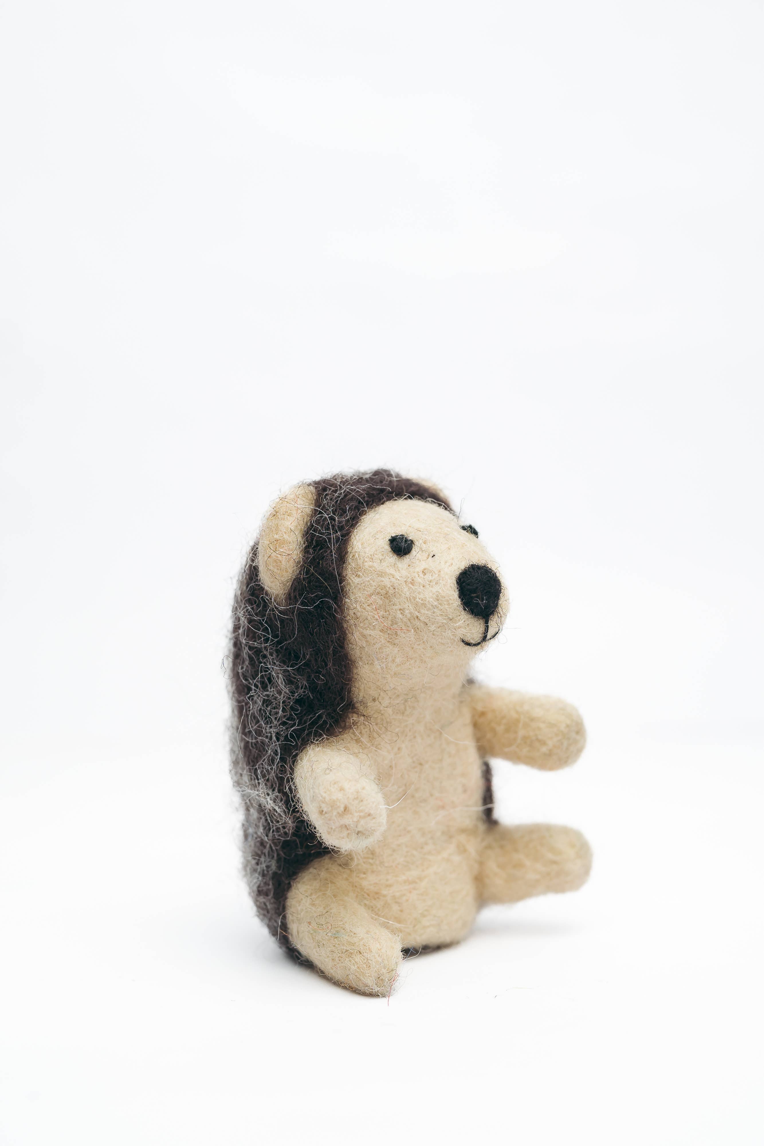Hedgehog Finger Puppet