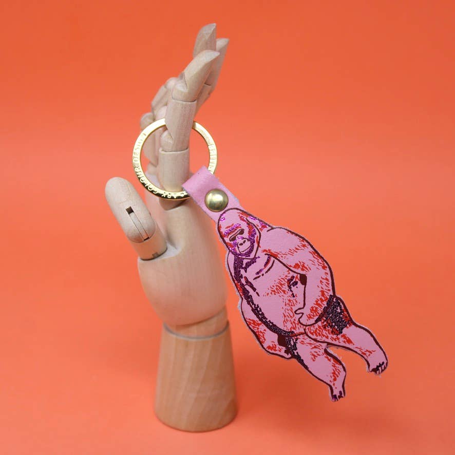 Gorilla Key Fob: Yellow