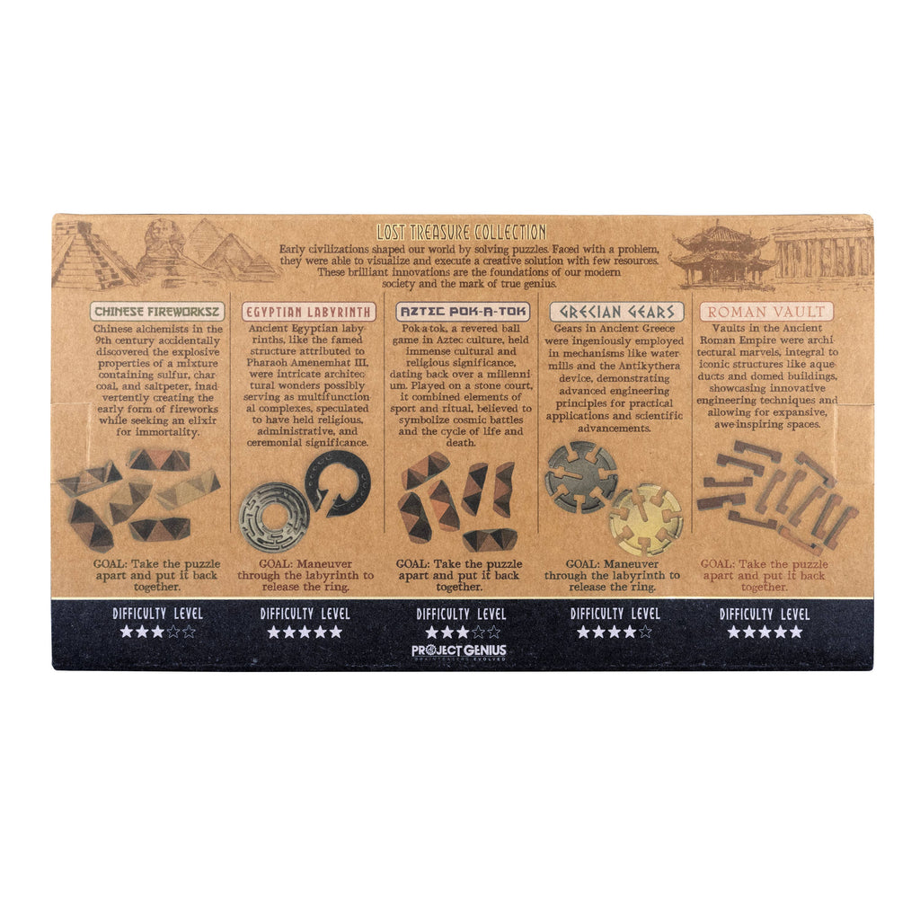 True Genius Lost Treasure Puzzle Collection
