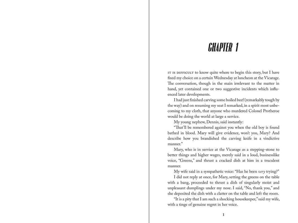 Murder at the Vicarage by Agatha Christie